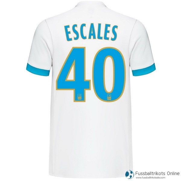 Marseille Trikot Heim Escales 2017-18 Fussballtrikots Günstig